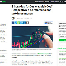  hora das fuses e aquisies? Perspectiva  de retomada nos prximos meses